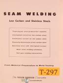 Taylor-Winfield-Taylor EYB-30-200 Tri-Phase Welder Operators Instruction & Parts Manual 1952-EYB-30-200-02